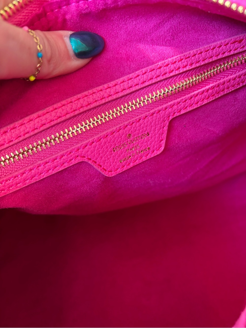 Hot Pink Soft leather speedy - Picture 10 of 11